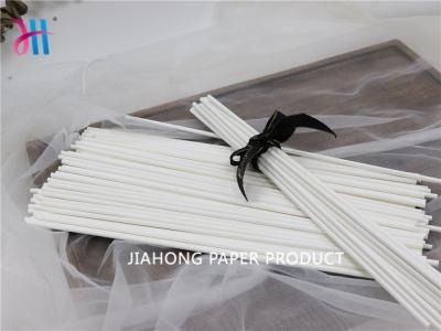 Palitos de papel de algodón ambiental de grado alimenticio 4.0 * 300mm 