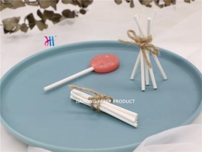  ECO Grado de comida amigable Safe-Sabor Palillo de papel de lollipop 3.25 * 76mm 